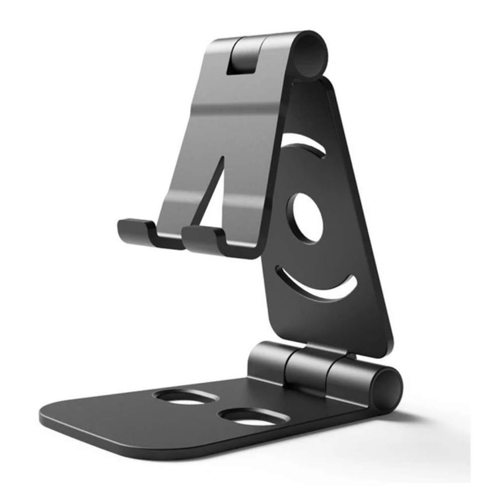 Portable Folding Phone Stand in Black
